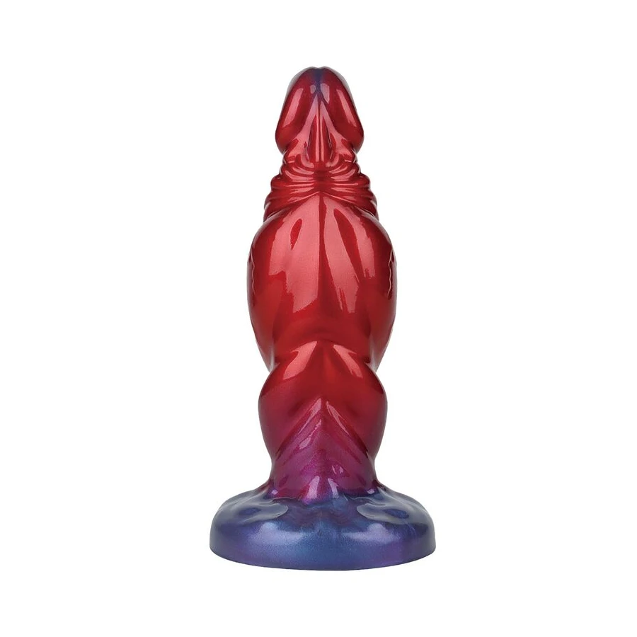 POWER MONSTERS - SHADOW BEHEMOTH DILDO GONFIABILE IN SILICONE BICOLORE 22 CM Ø 5 CM